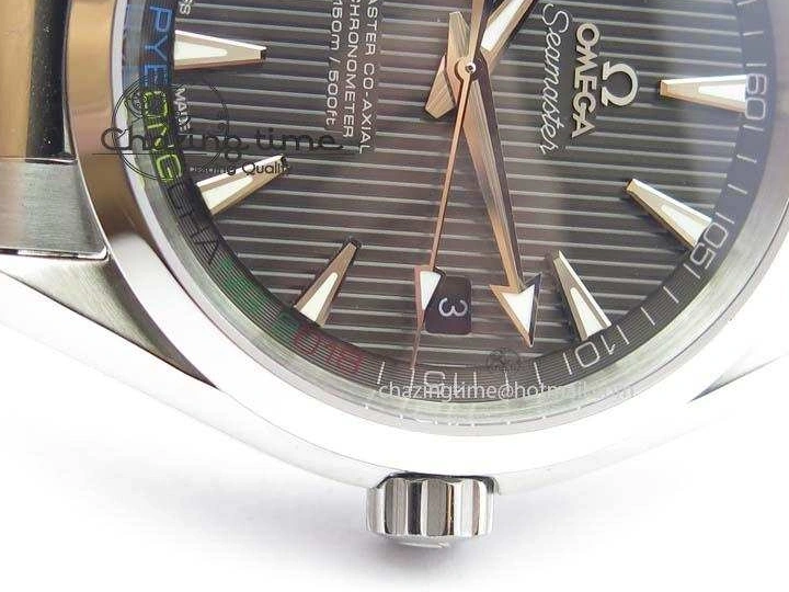 0517 Versatile Aqua Terra ‘PyeongChang 2018’ JHF Best Edition Black Dial On SS Bracelet A 8204